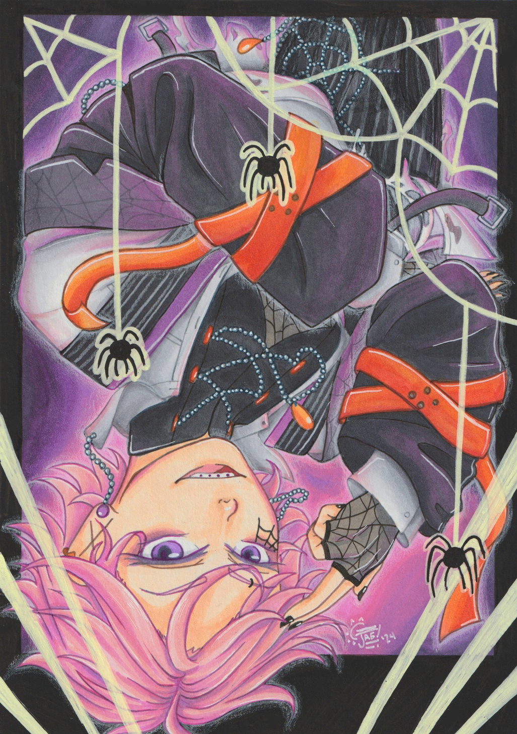 Helter Spider | Mix Media | 2024