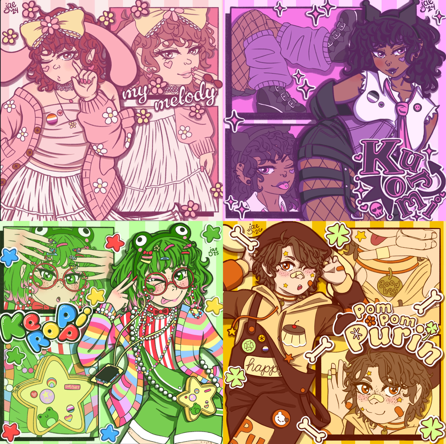 Sanrio Pin-Up Print Series