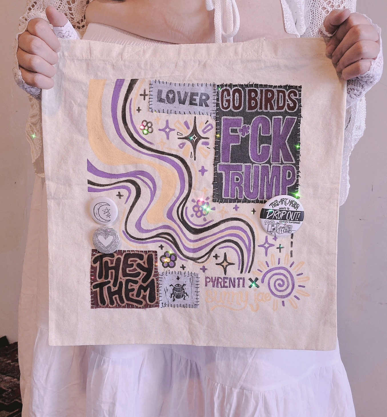 Sunny Jae x Pyrenti Handmade Tote Bag