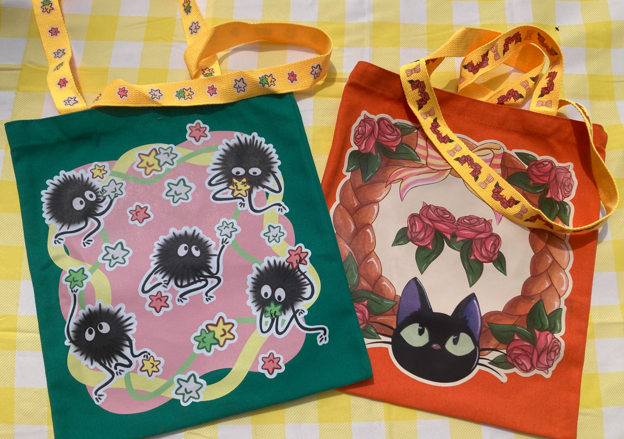 Hayao Miyazaki Inspired Tote Bags